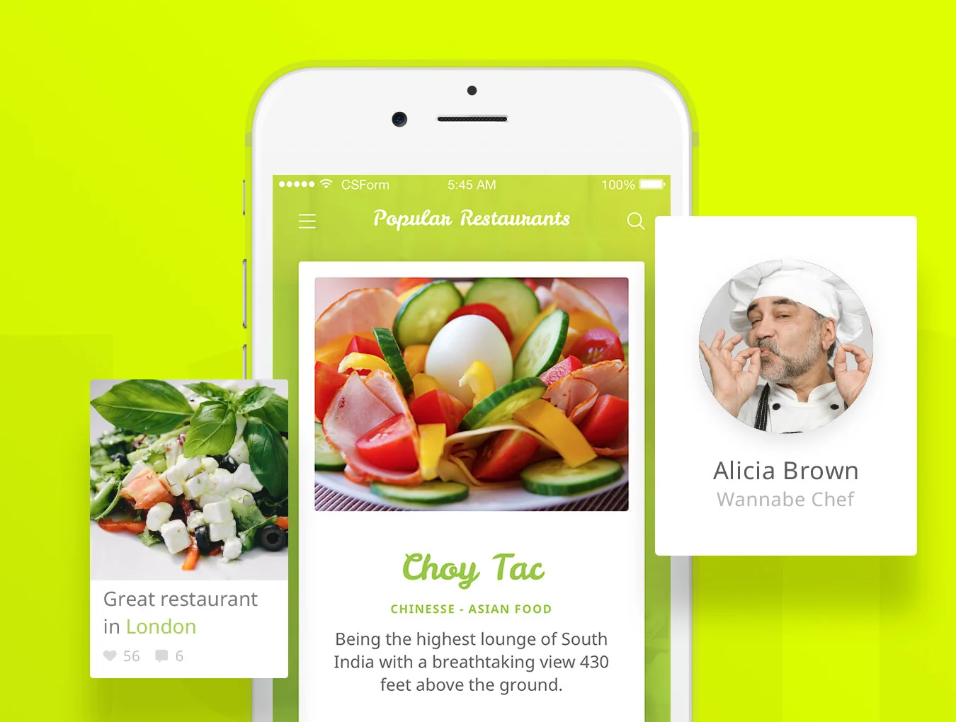 Organic Food UI Kit 2