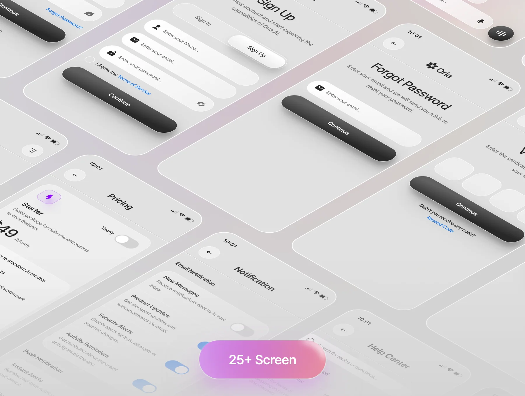 Oria - AI Assistant UI Kit 3