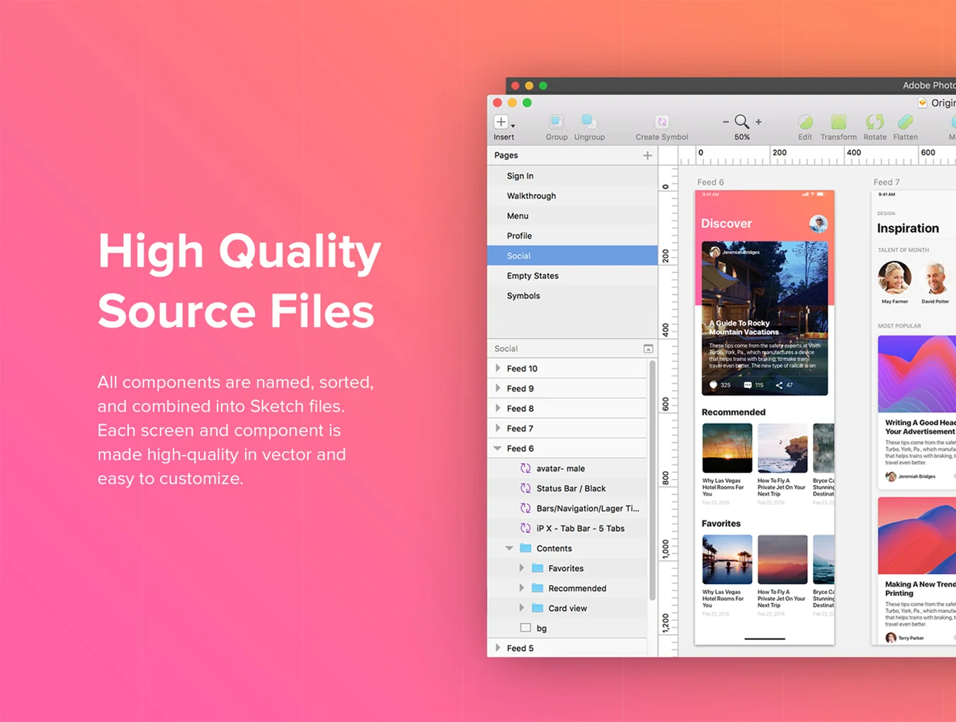 Origin Mobile UI Kit 4