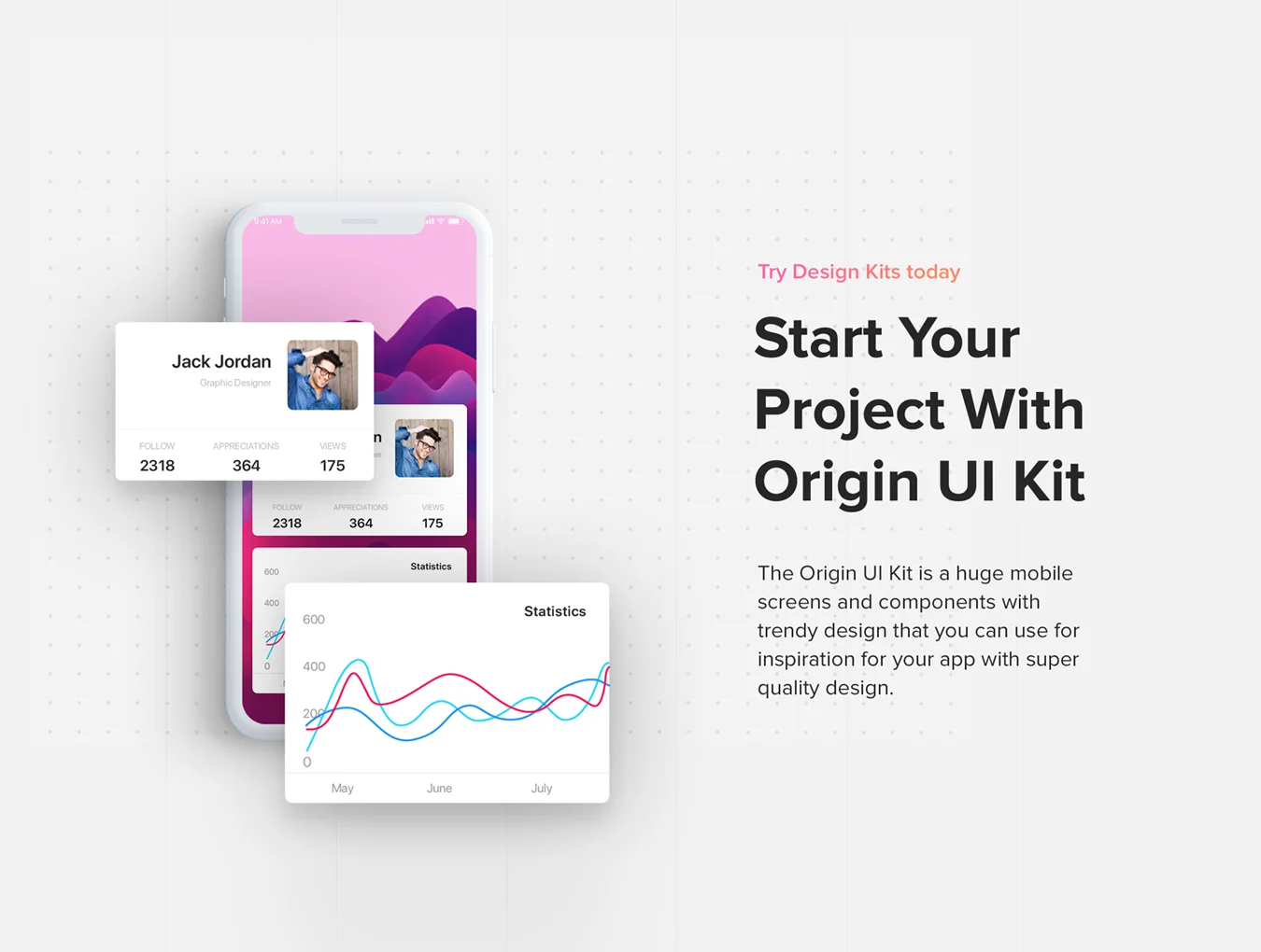 Origin Mobile UI Kit 5
