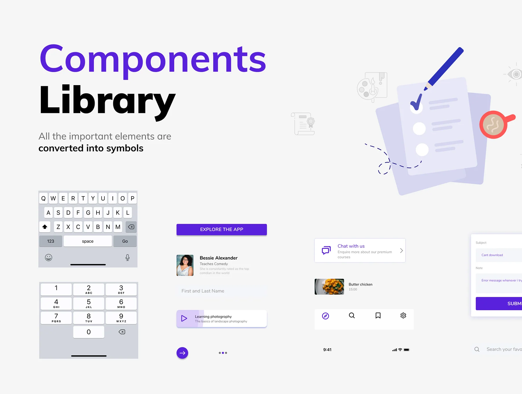 Origins - E Learning, Classroom, Masterclass and Course UI Kit 6