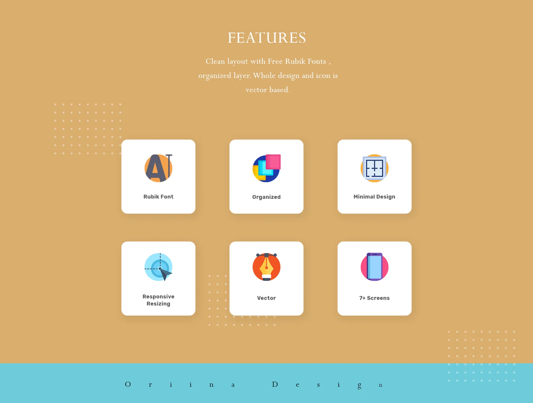 Orina Chain Investment  Ui kit 7