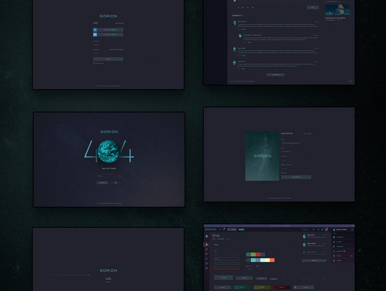 Orion Sci-Fi Dashboard 6