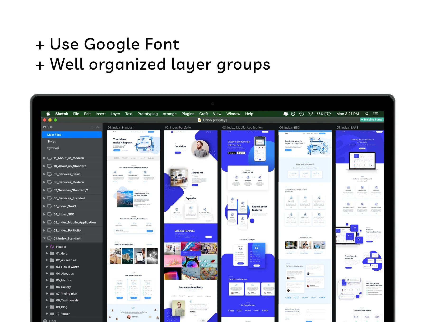 Orion Web UI Kit 5
