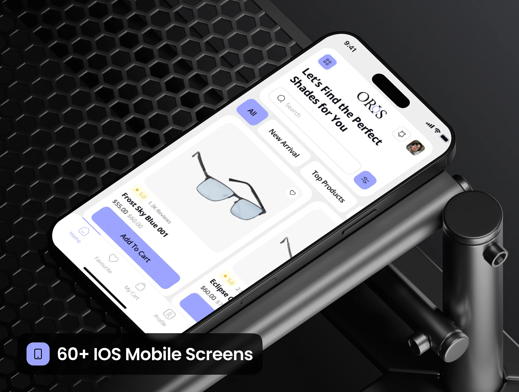 ORIOS - Sunglasses Ecommerce App UI Kit 9