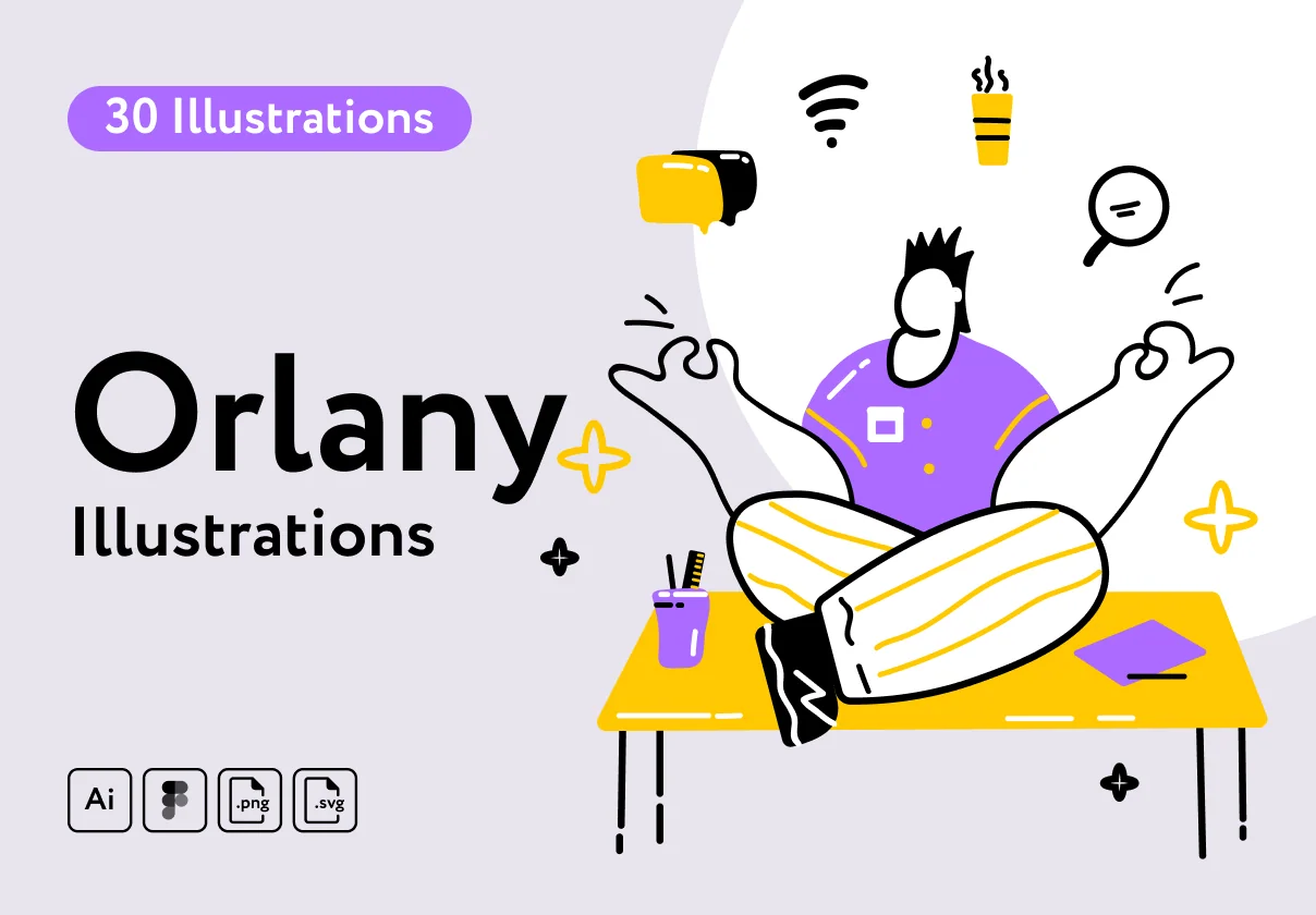 Orlany Illustrations