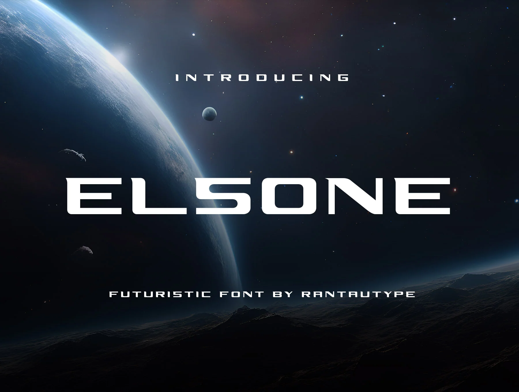 Elsone Futuristic Font