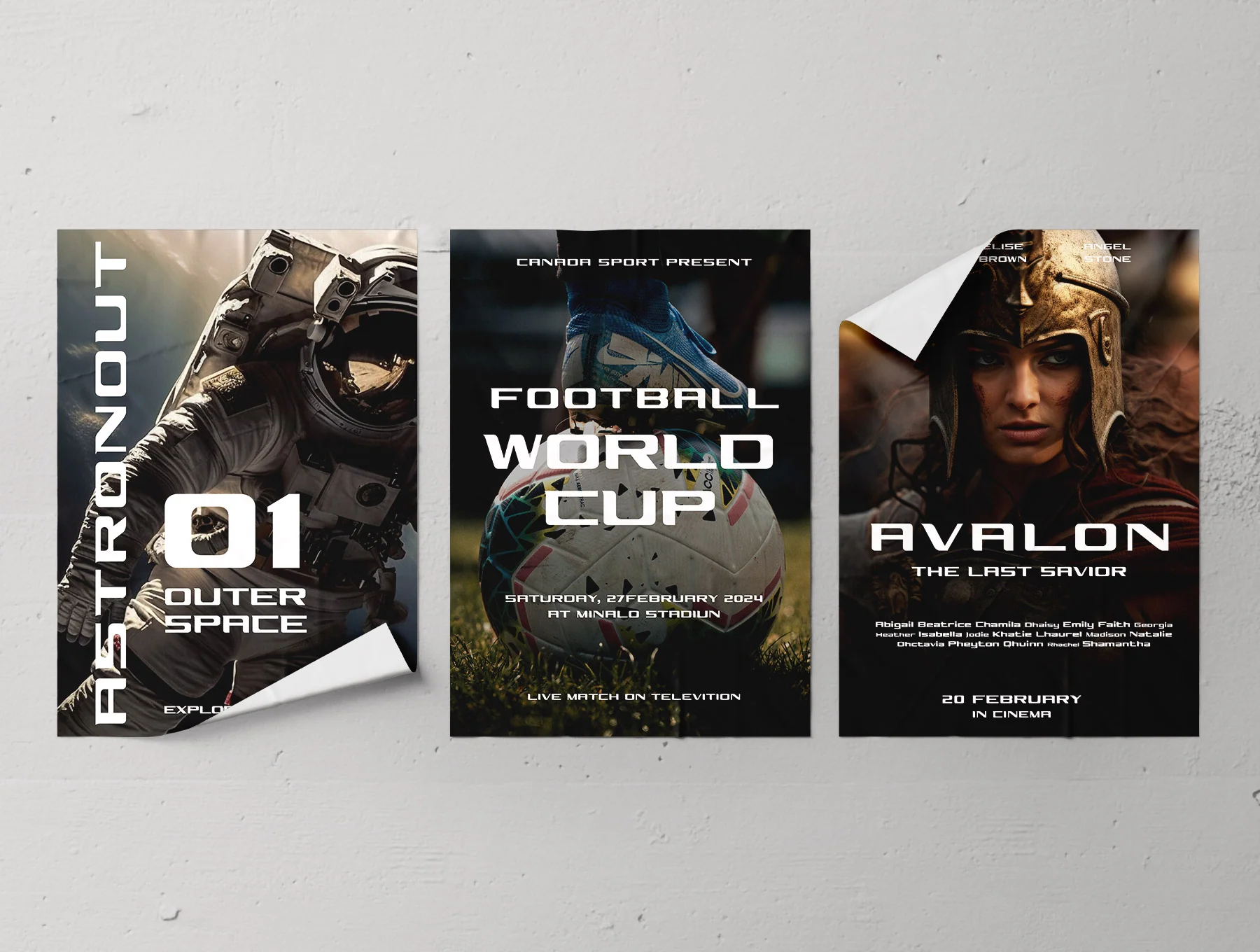 Elsone  Futuristic Font 6