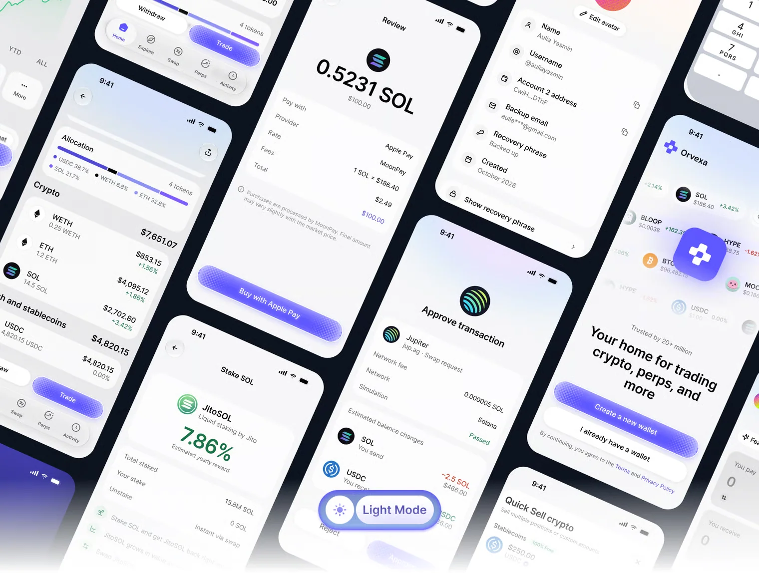 Orvexa - Crypto Wallet Mobile Apps 5