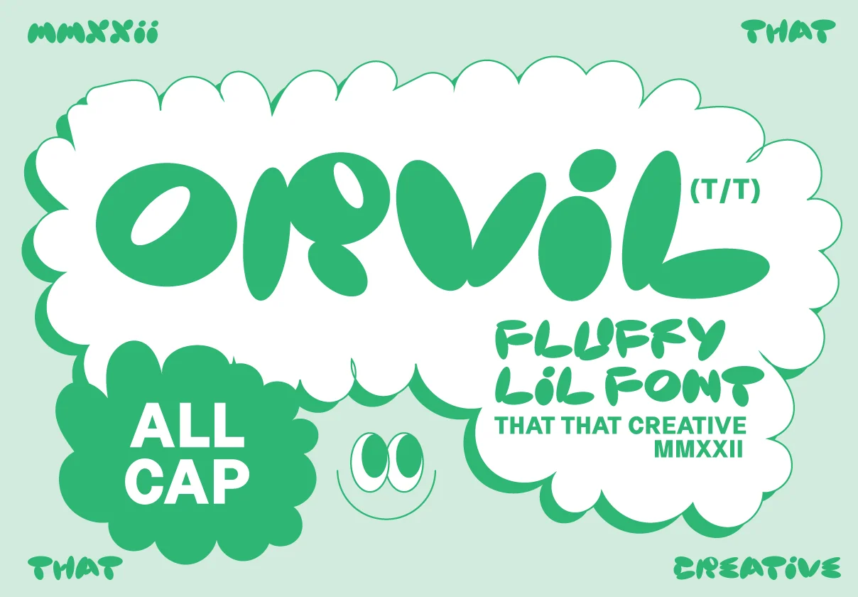Orvil Bubble Font