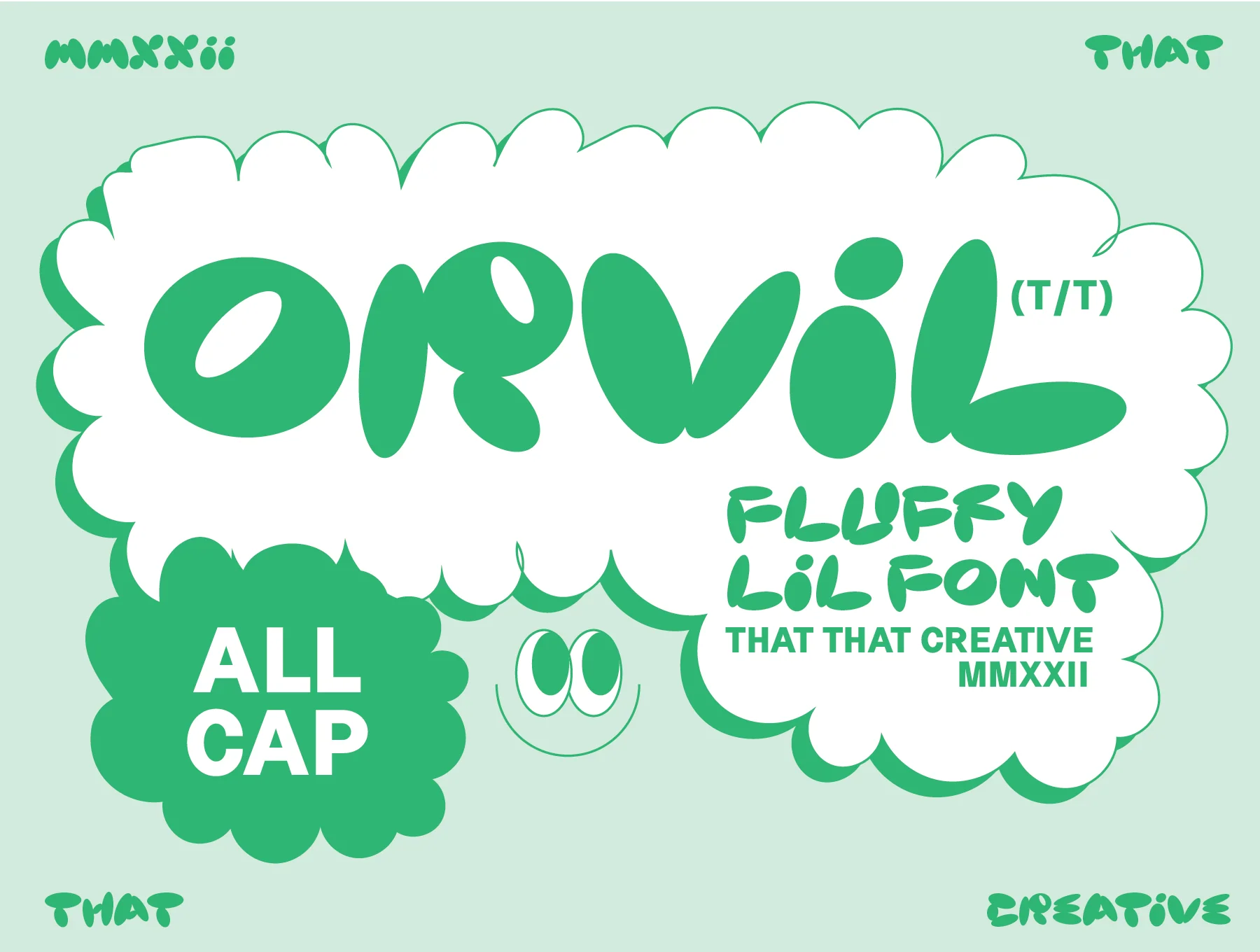 Orvil Bubble Font