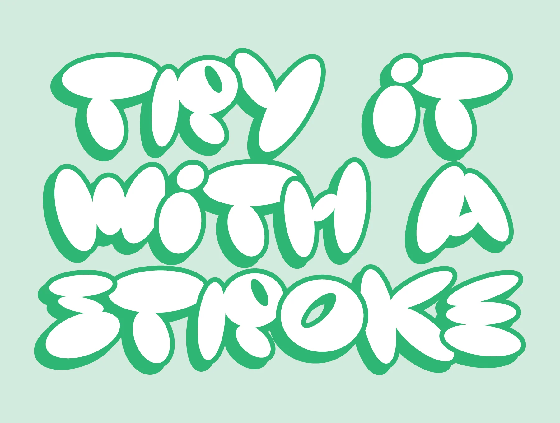 Orvil Bubble Font 3