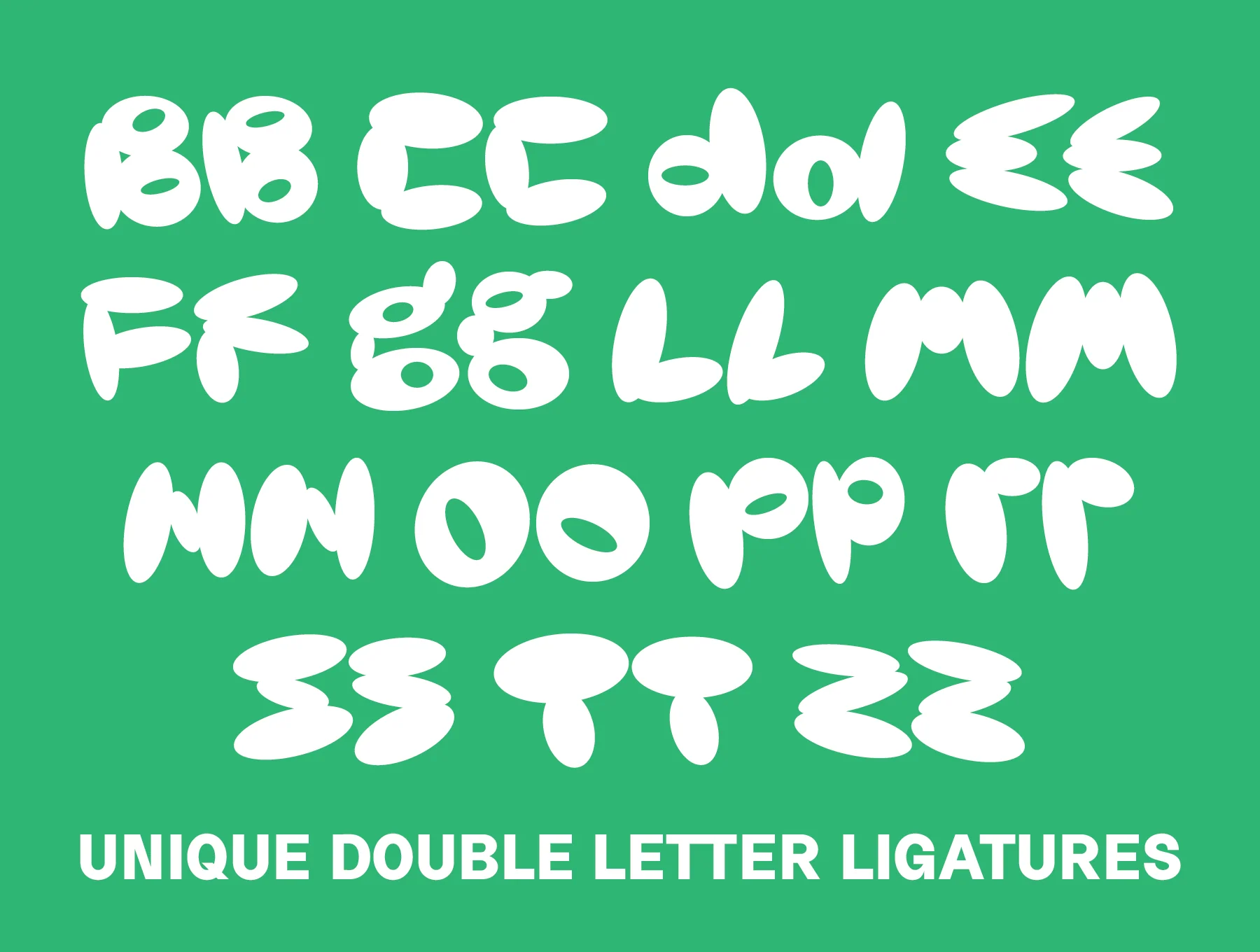 Orvil Bubble Font 6