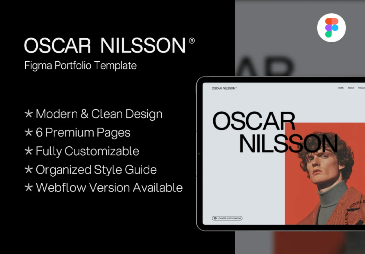 Oscar Nilsson - Portfolio Template