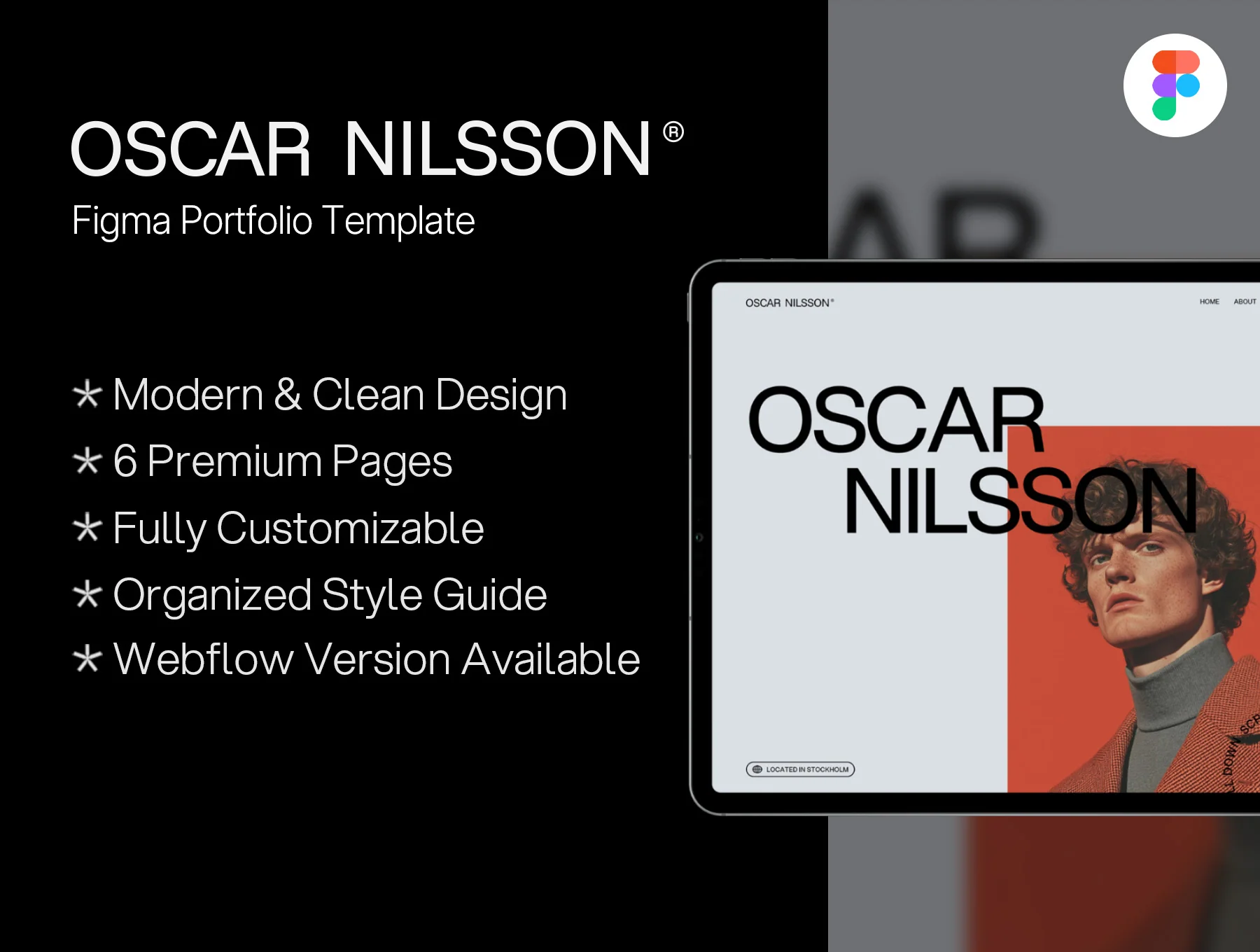 Oscar Nilsson - Portfolio Template