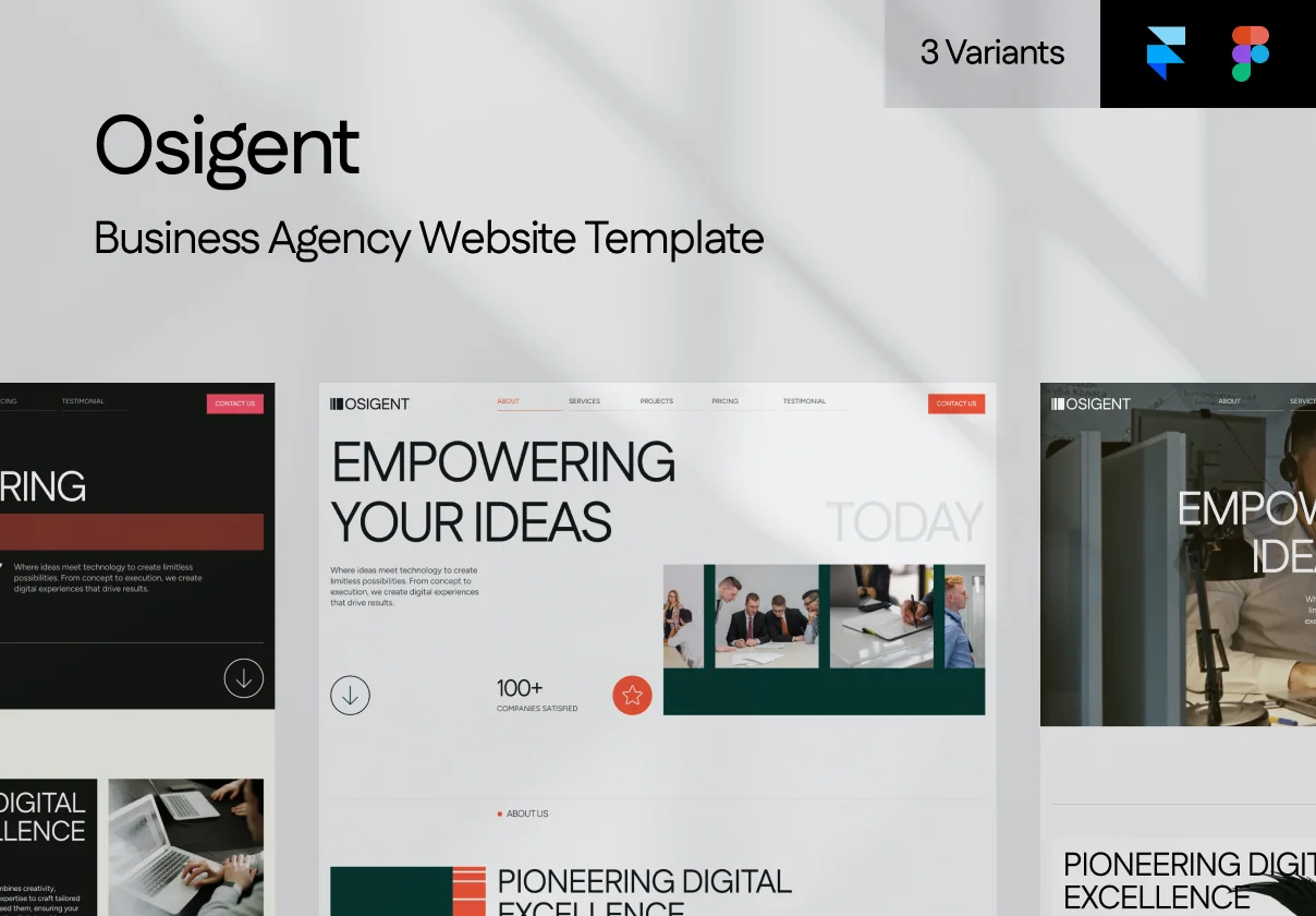 Osigent - Business Agency Website Template