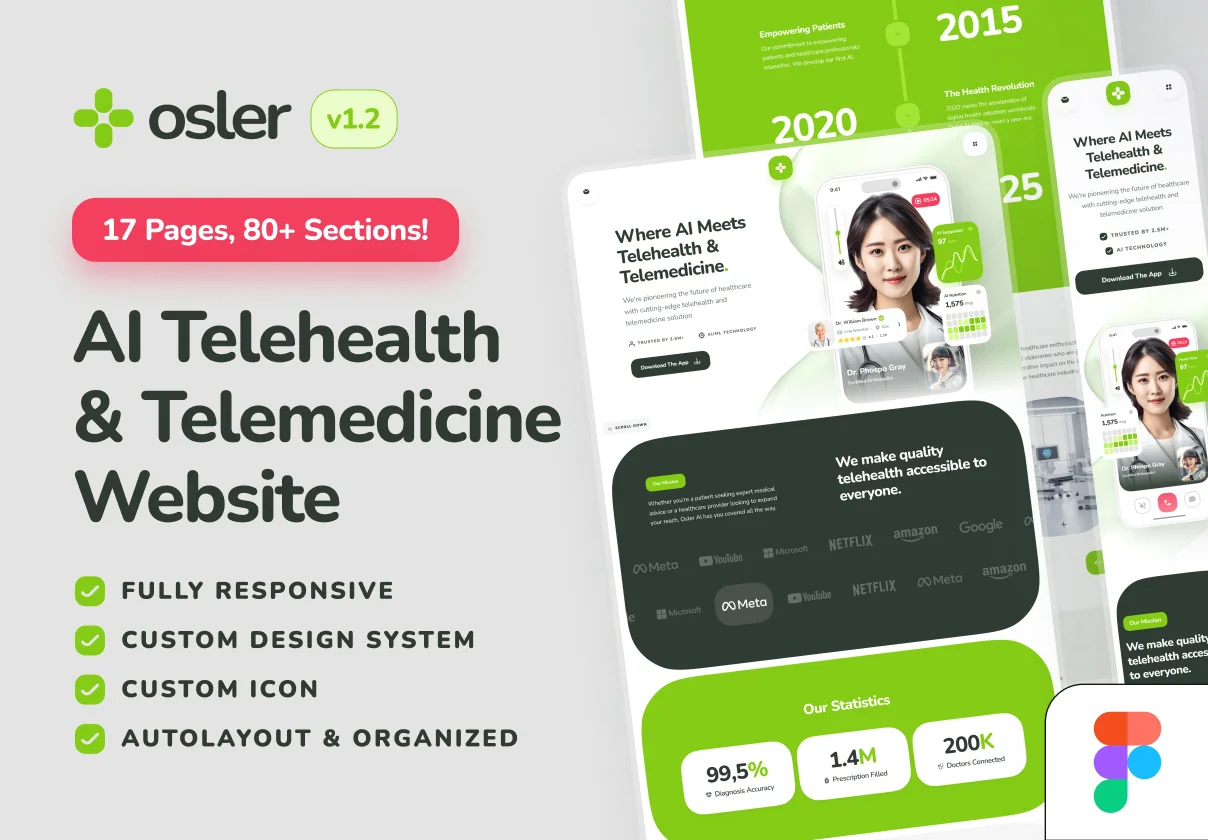 osler: AI Telehealth & Telemedicine Website