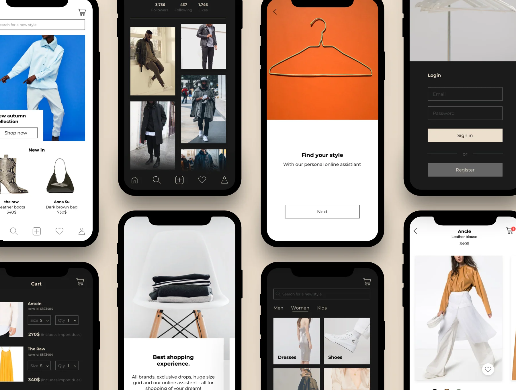 Osmo e-Commerce UI Kit 2