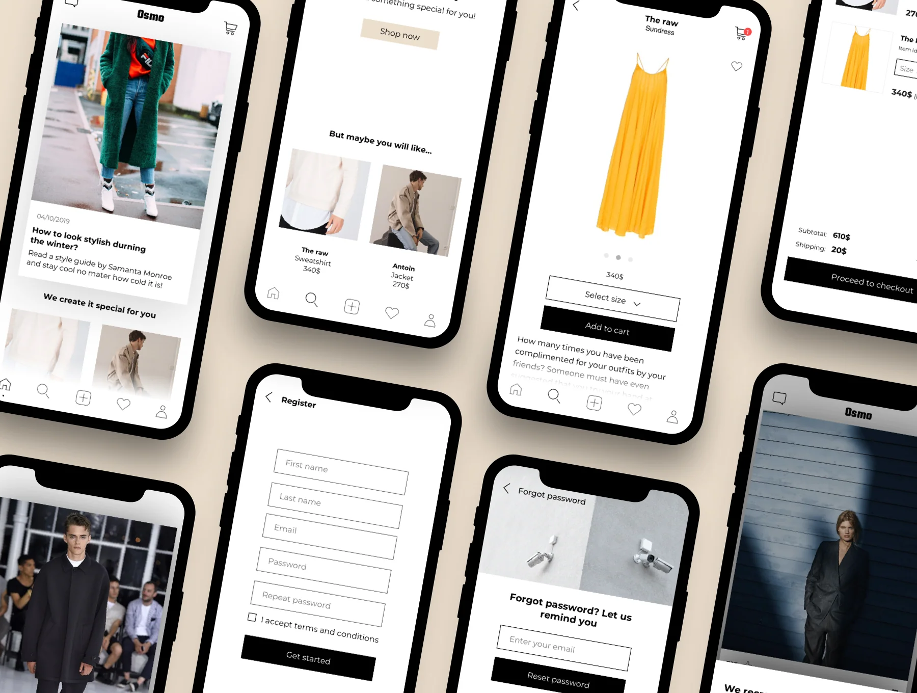 Osmo e-Commerce UI Kit 5