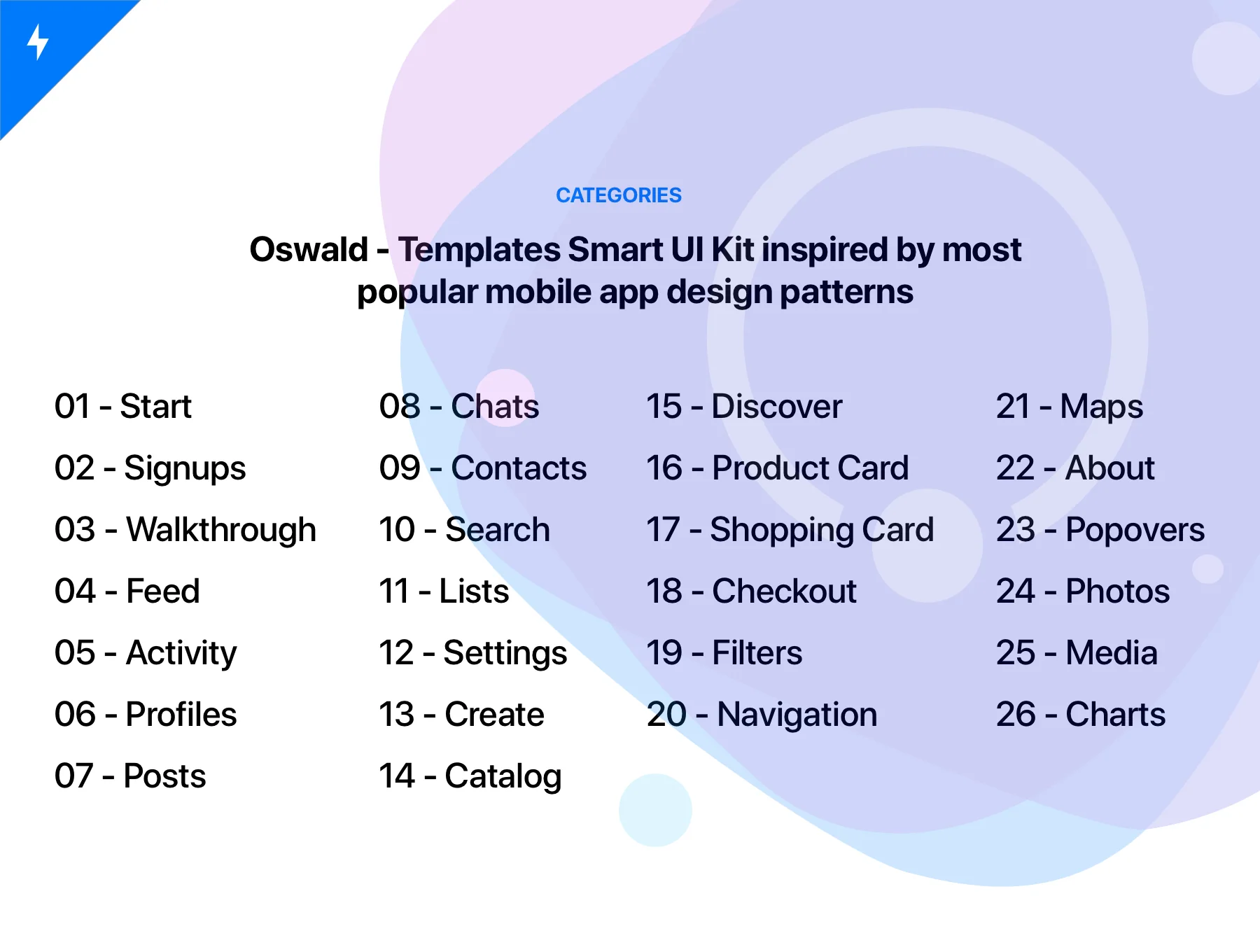 Oswald - Templates Smart UI Kit 4