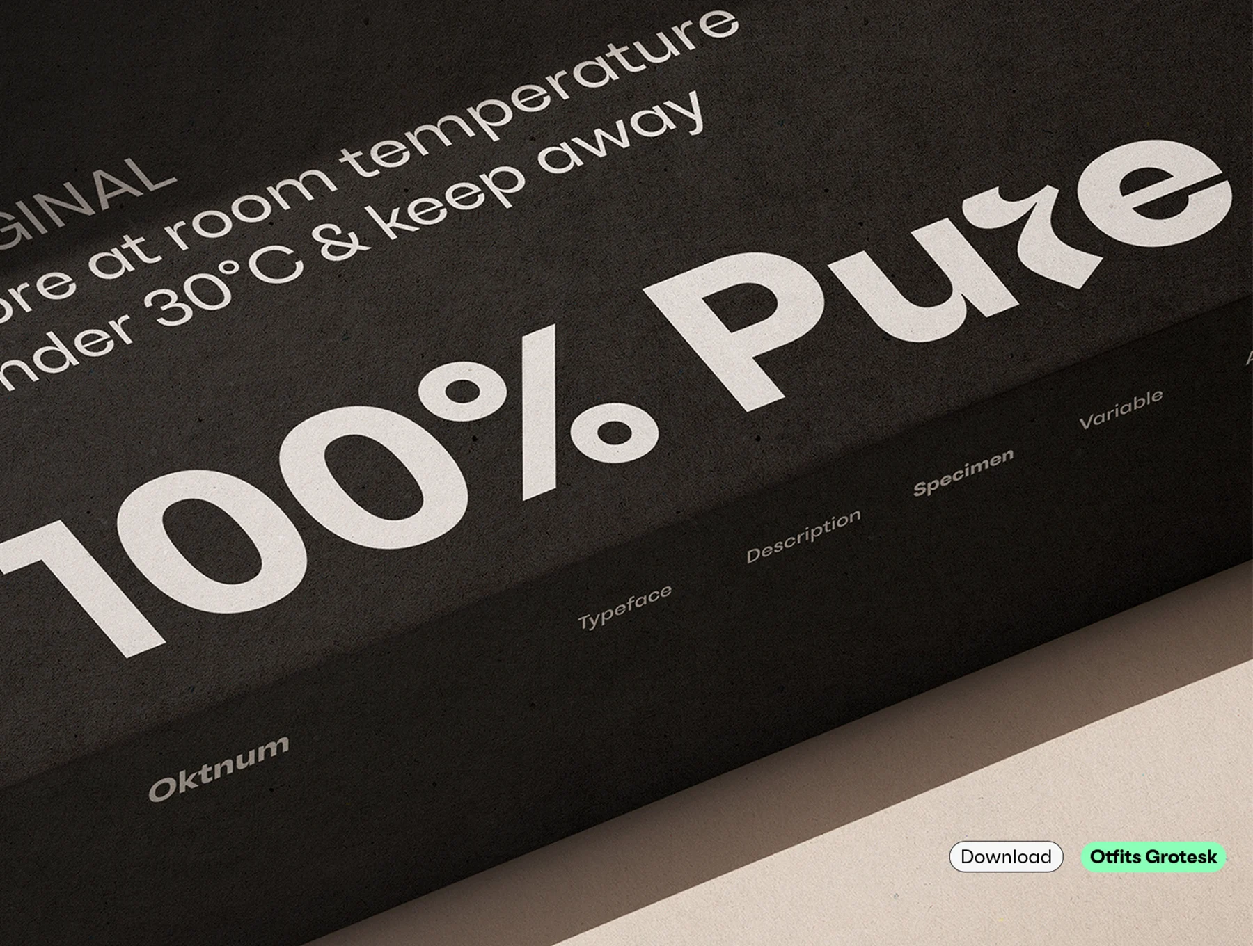 Otfits Grotesk Display Typeface 6