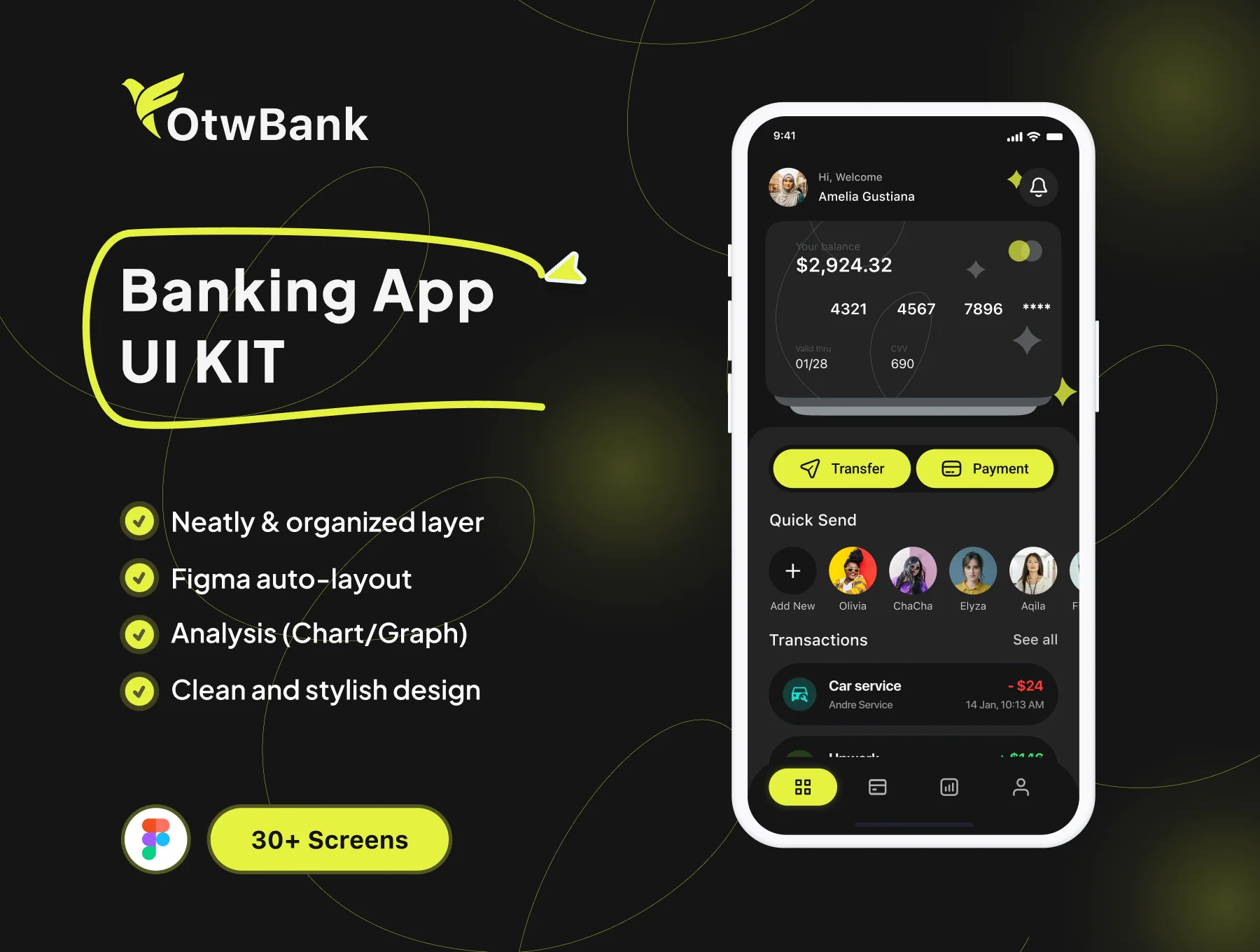 OtwBank UI KIT