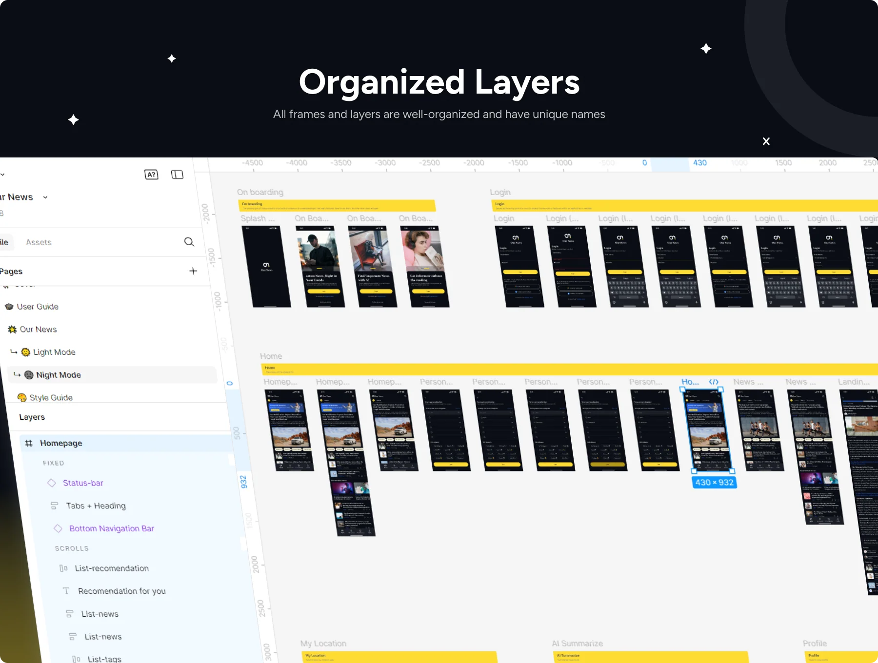 Our News - News App UI Kit 6