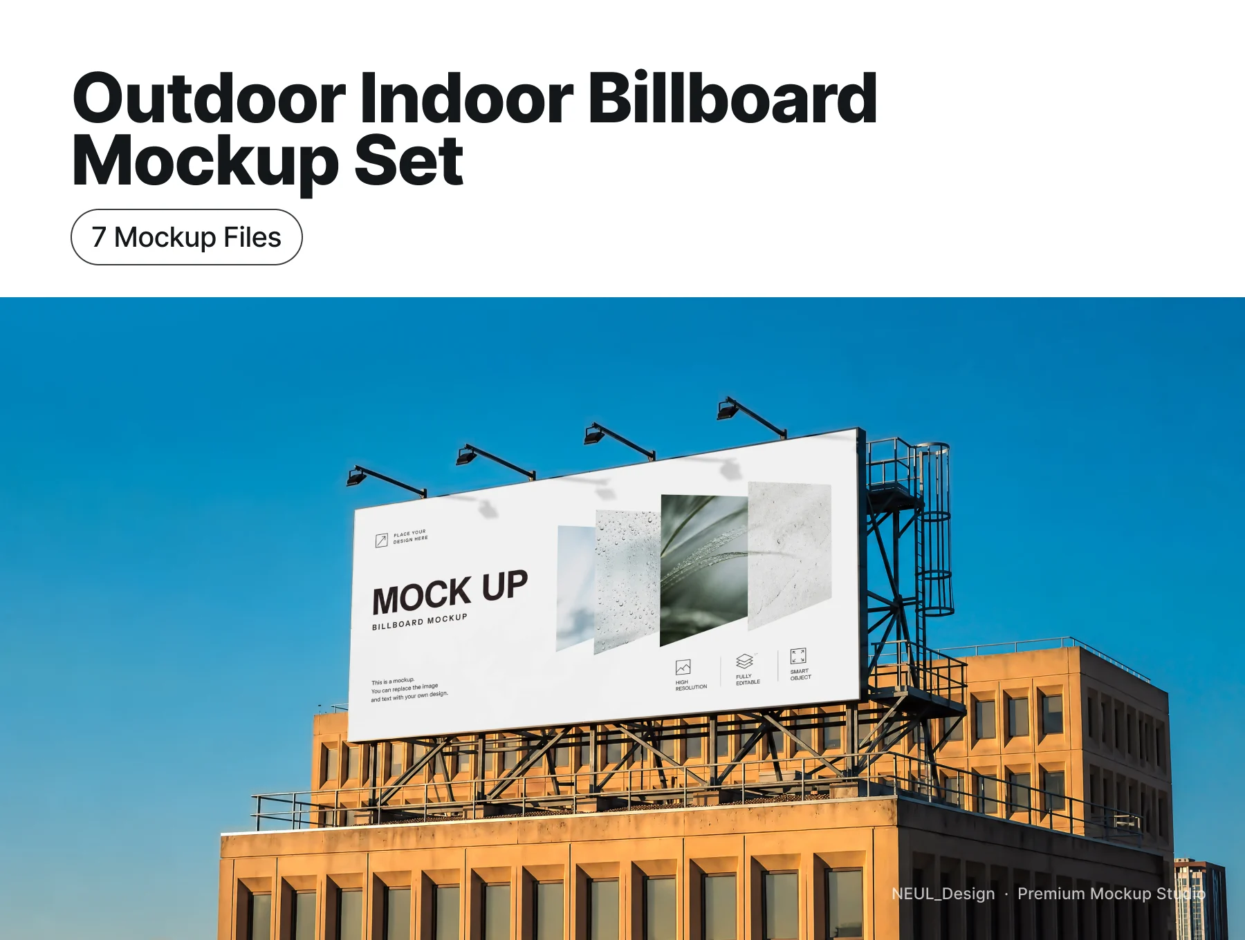 Outdoor & Indoor Billboard Mockup Set