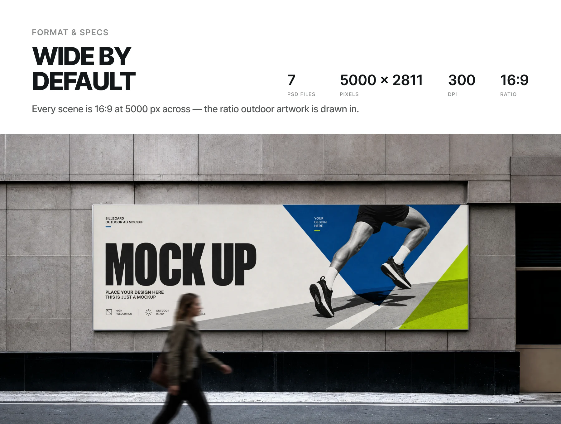 Outdoor & Indoor Billboard Mockup Set 3