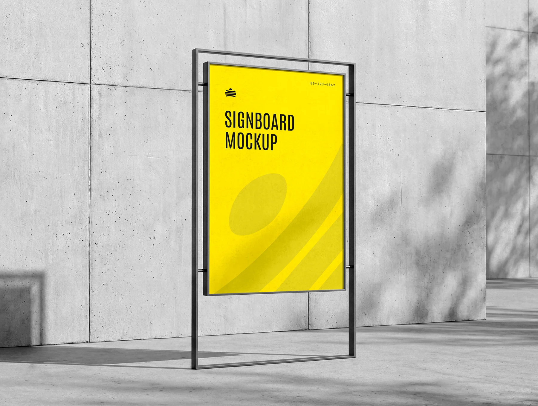 Outdoor Signboard Mockup 4