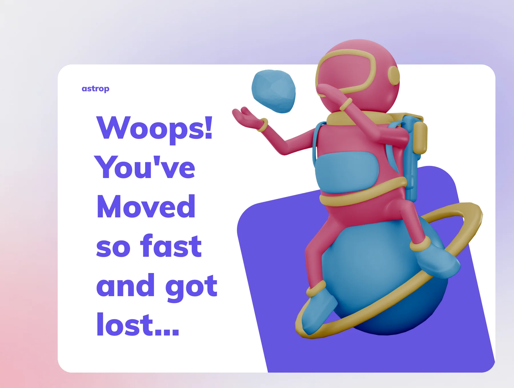 Outer Space Character 3D 4