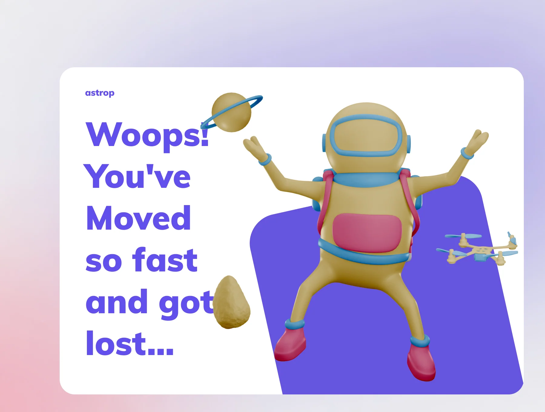 Outer Space Character 3D 6