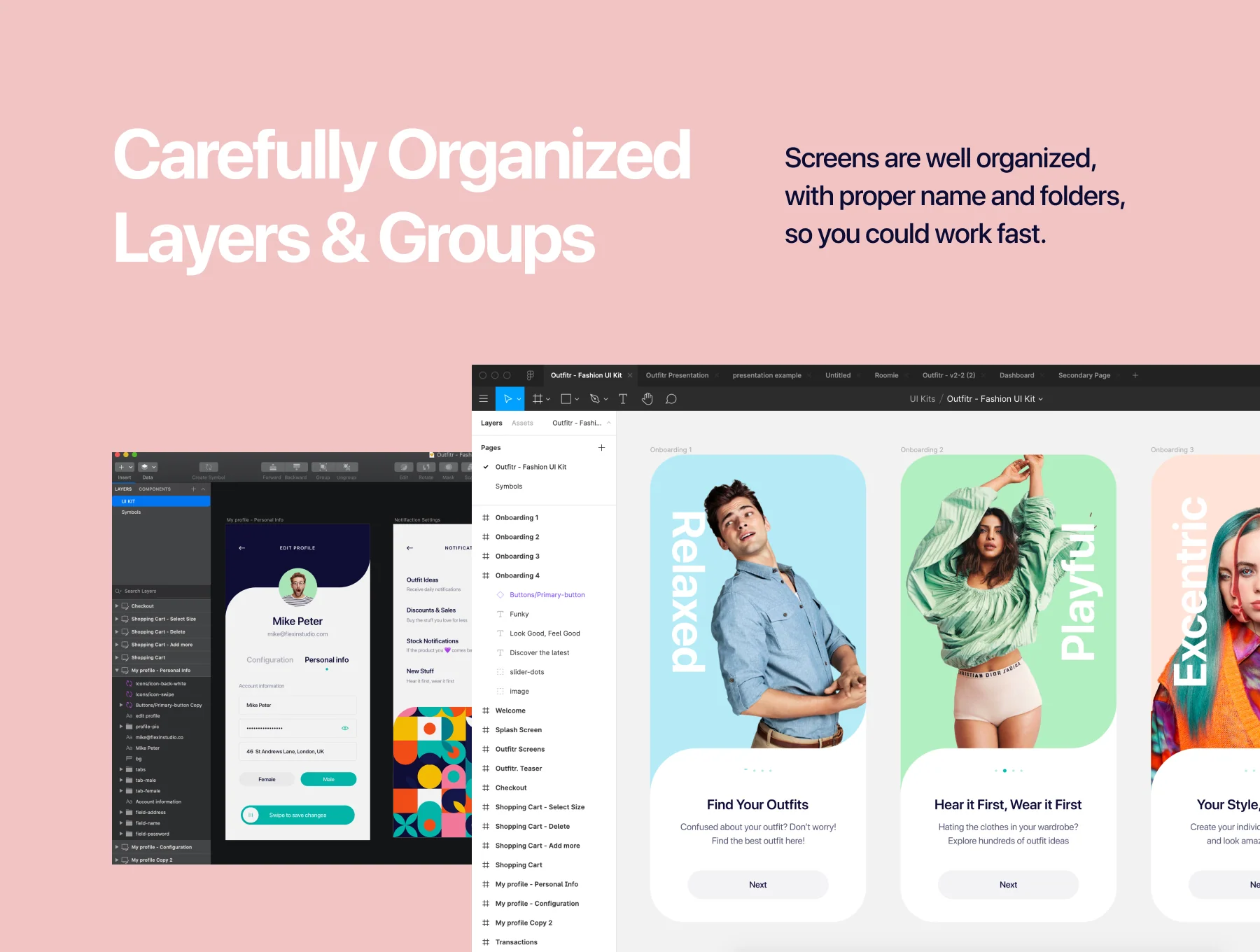 Outfitr - Fashion UI Kit 3