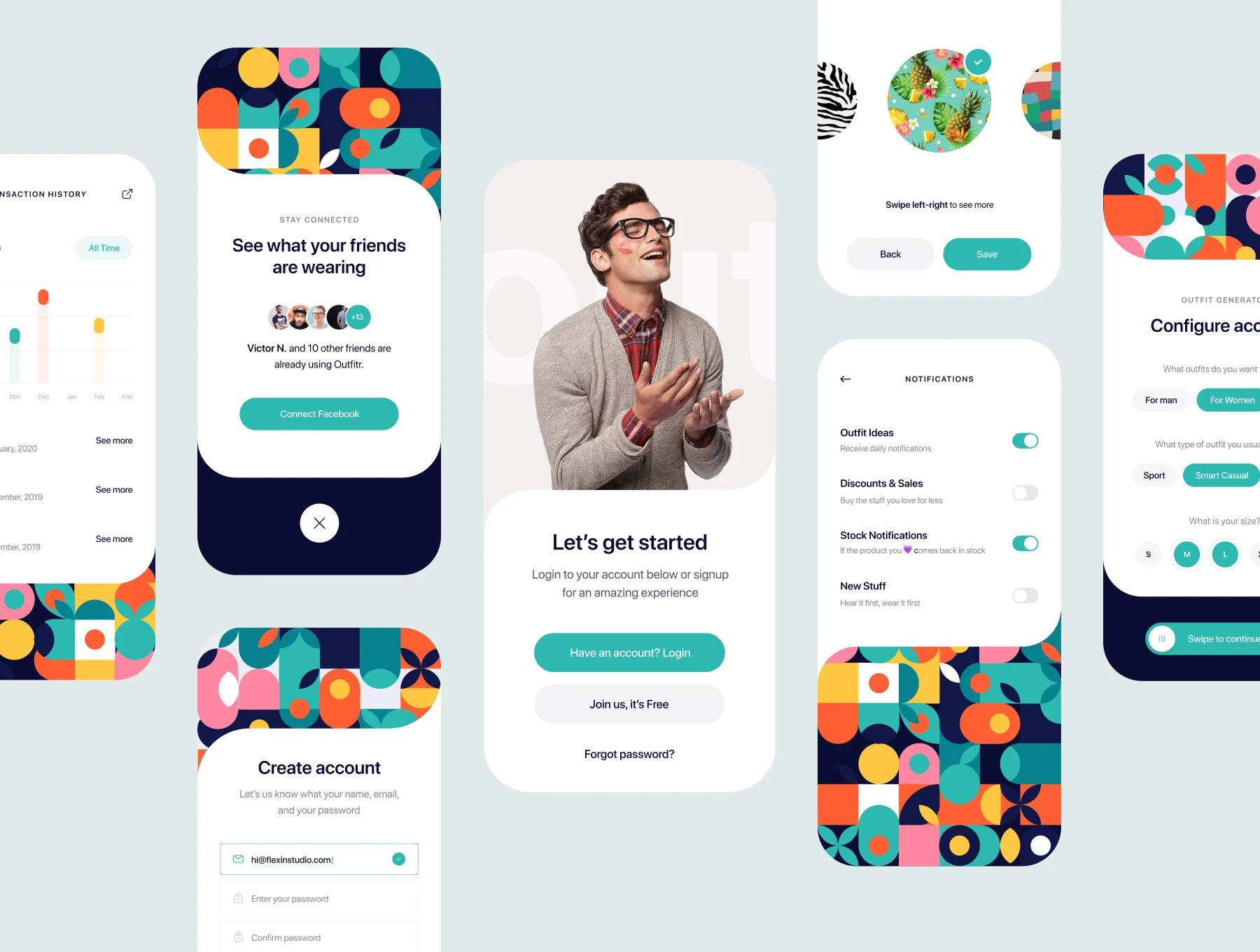 Outfitr - Fashion UI Kit 4