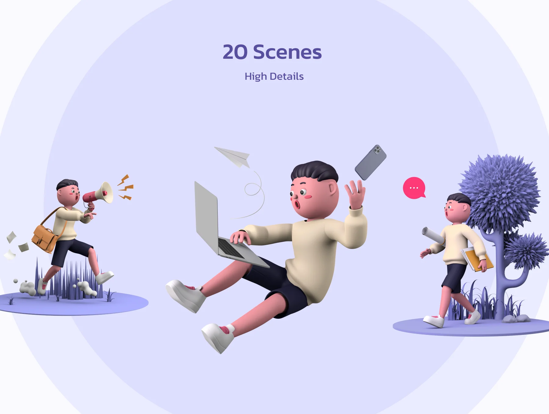 OUUU!!! 3D Illustration 3