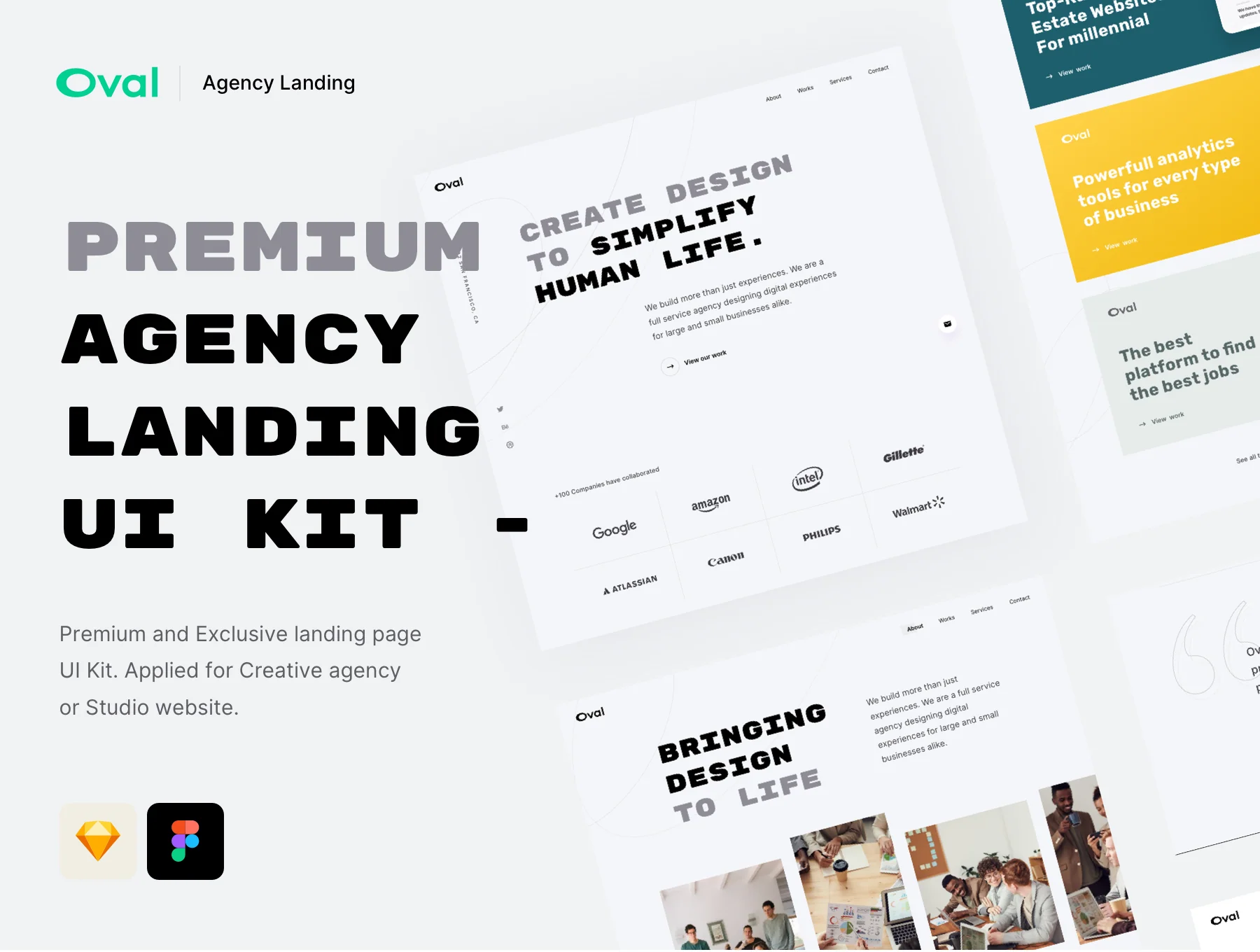 Oval: Agency Website Design