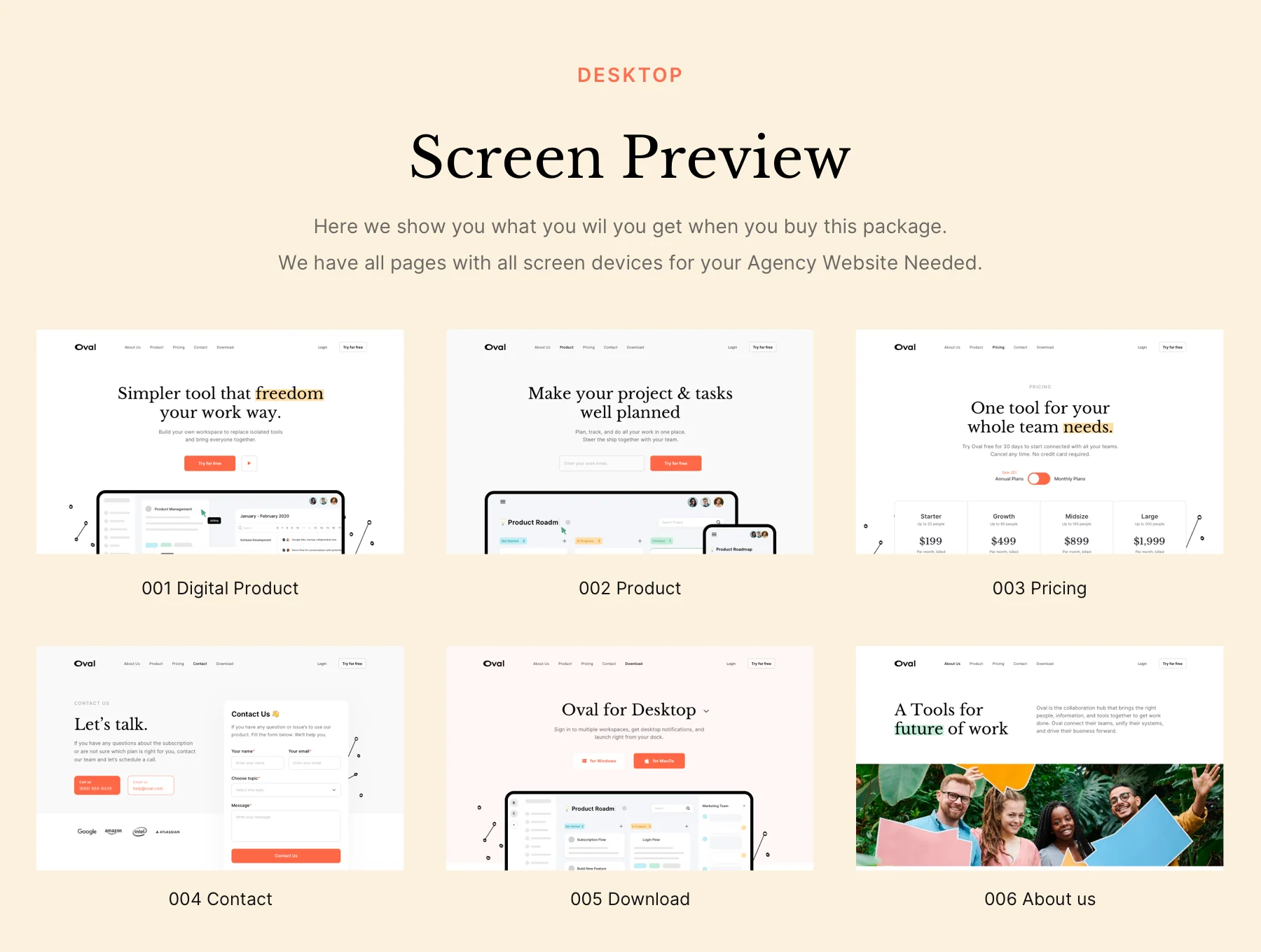 Oval: SaaS Platform Website Design vol. 2 4
