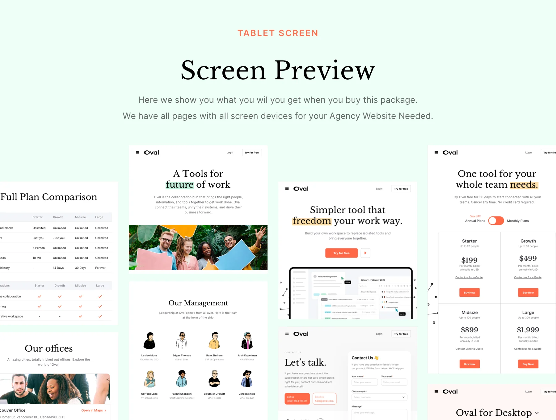 Oval: SaaS Platform Website Design vol. 2 5