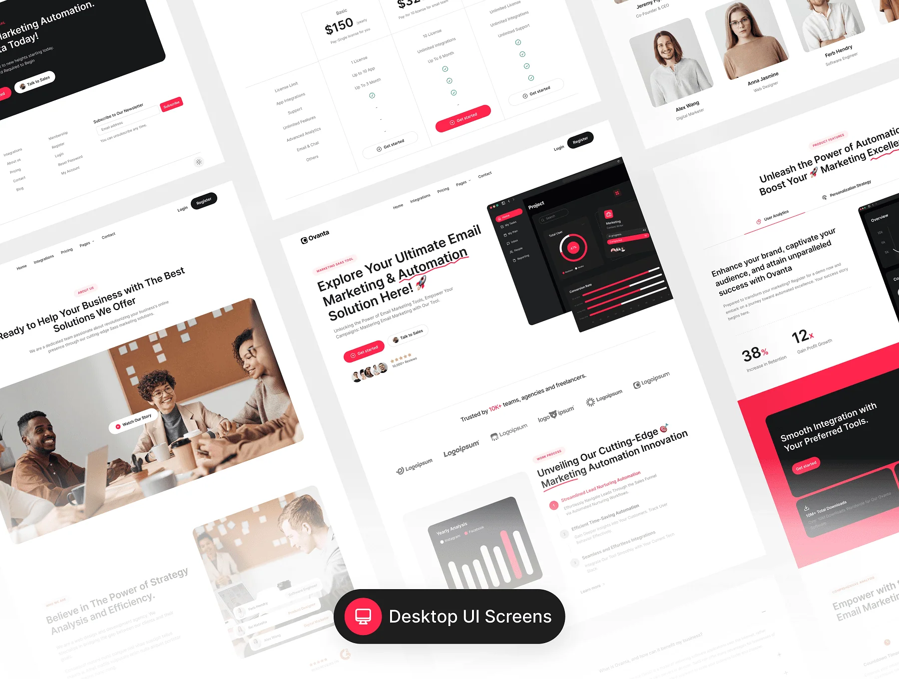 Ovanta - All-in-One Modern SaaS UI 5