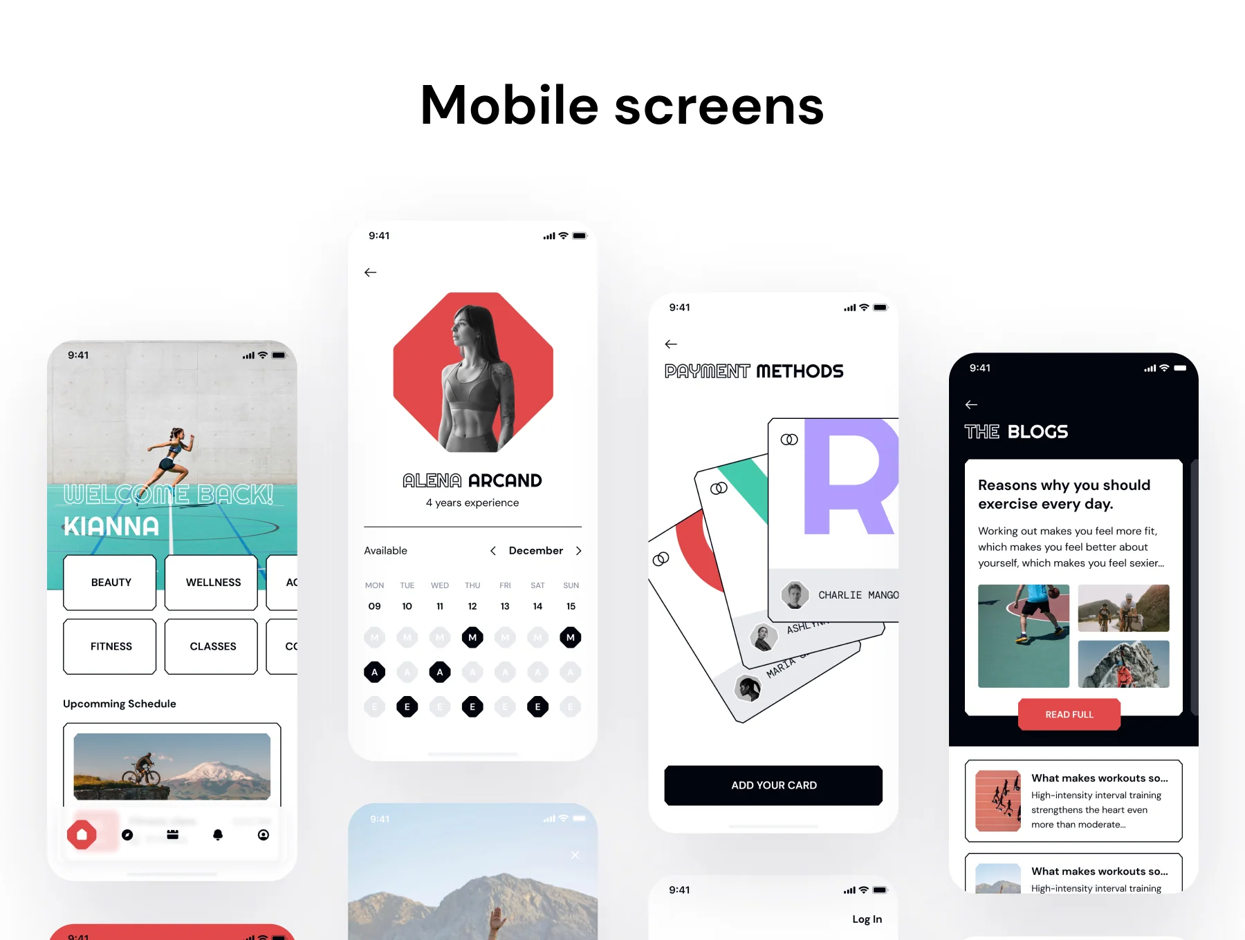 Overrun - Booking trainer mobile app & website 5