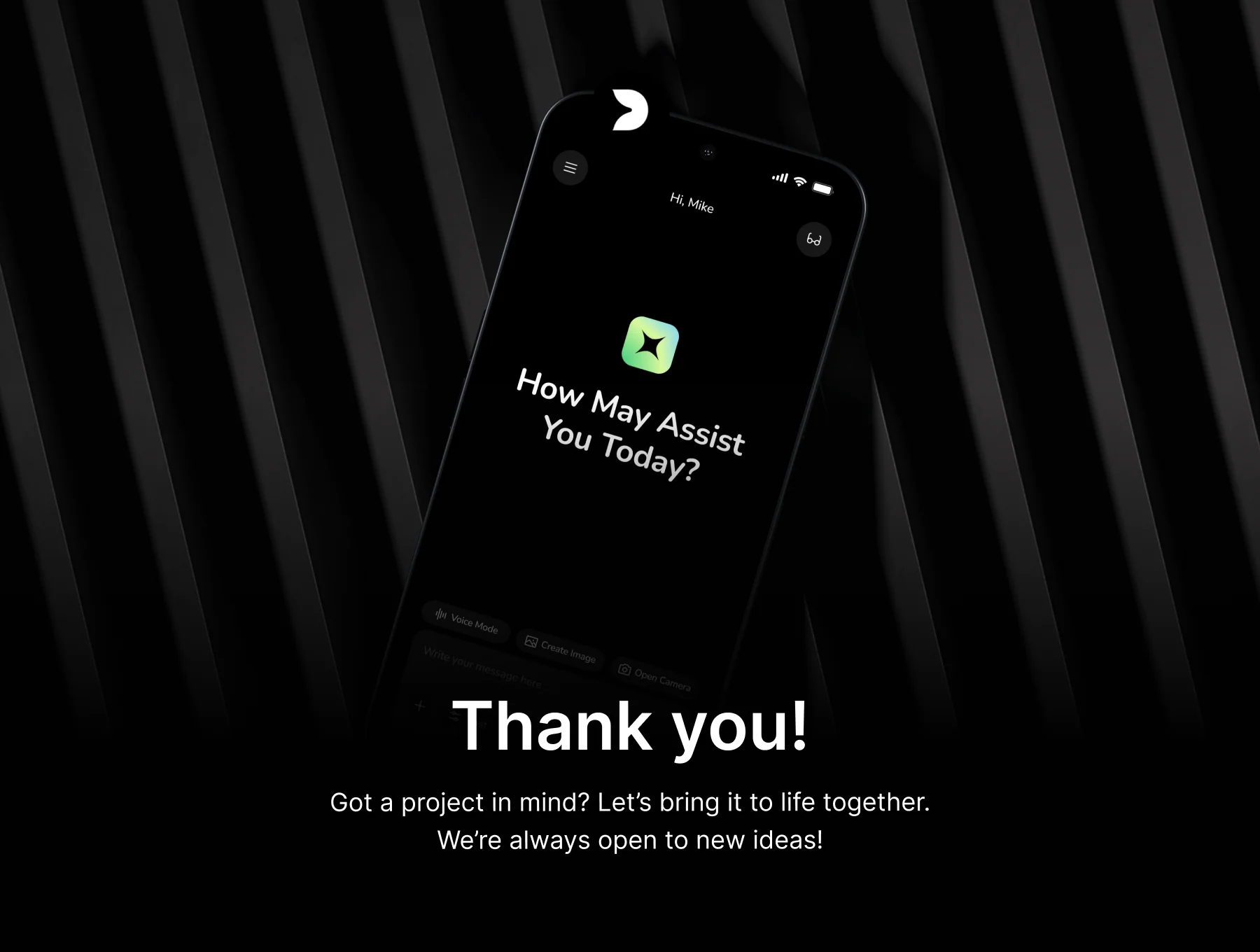 Oxema – AI Companion Mobile UI Voice & Chat 8
