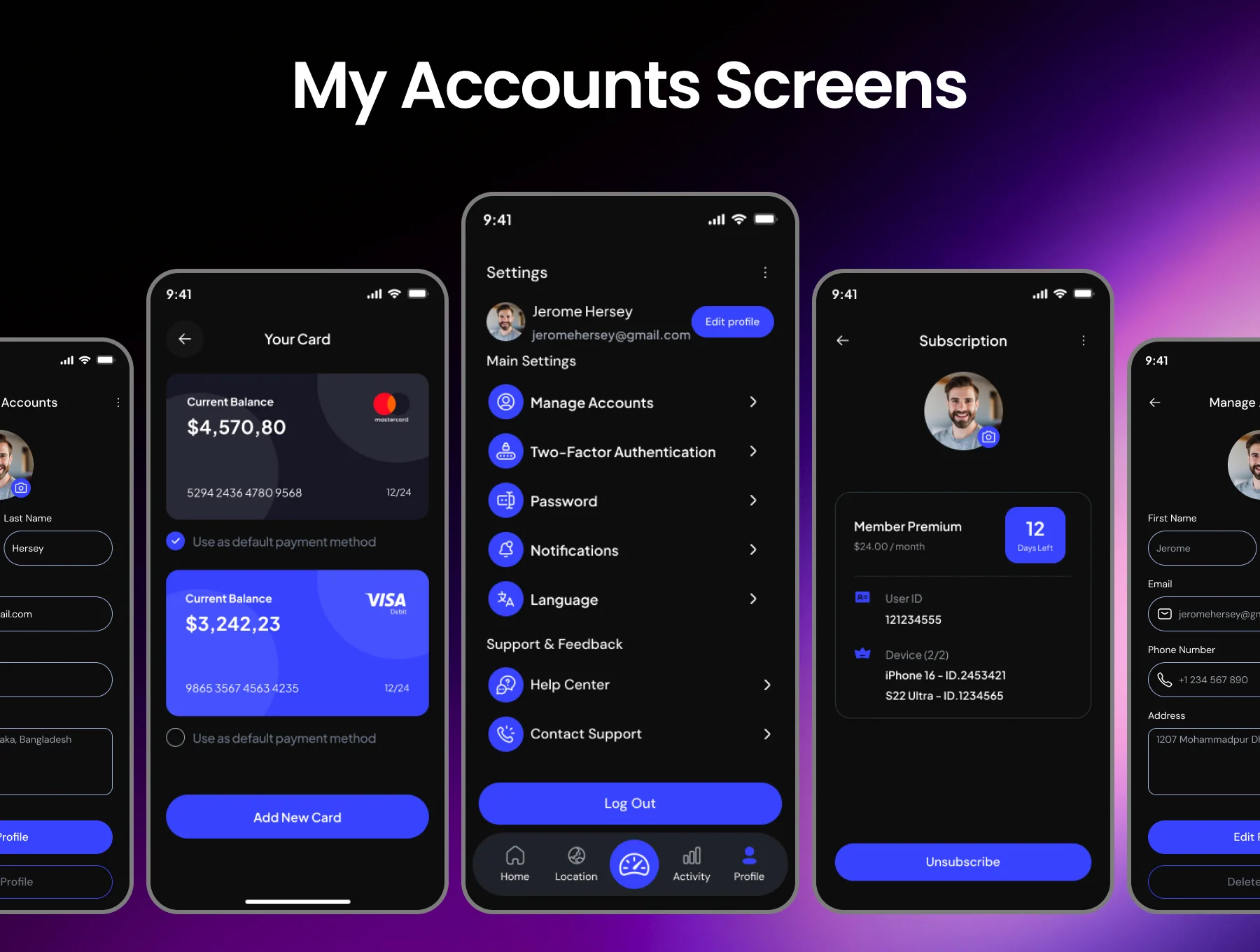 Oxleo VPN App UI Kit 7