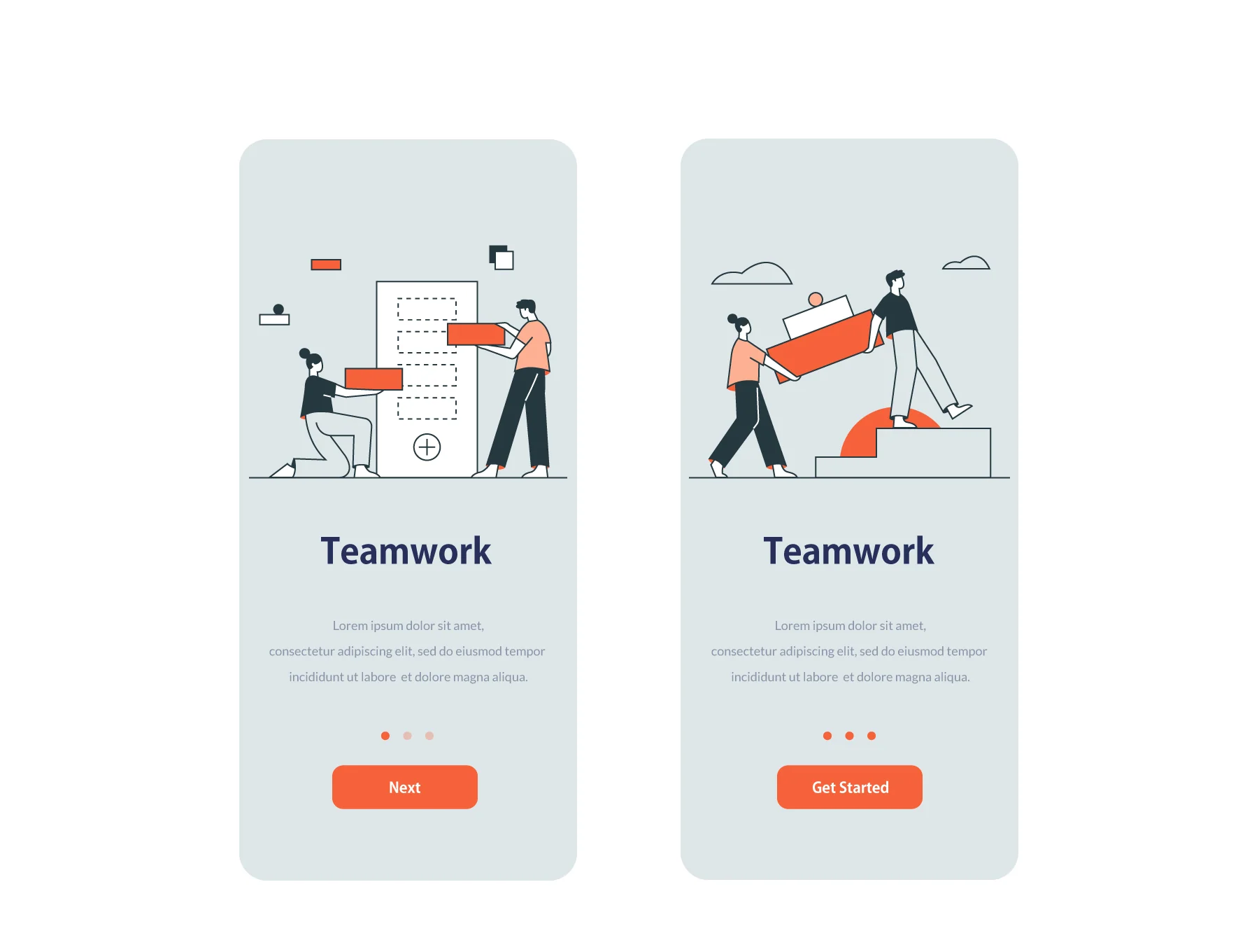 OYENT - Teamwork Illustration Pack 4