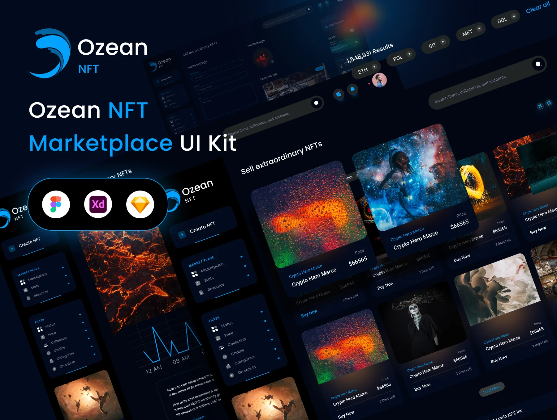 Ozean NFT Marketplace UI Kit