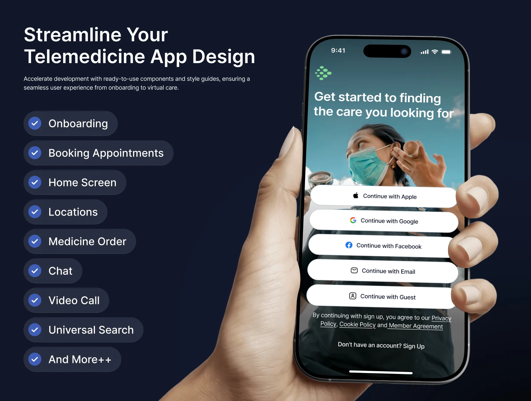 Pacino - Telemedince App UI Kit 5