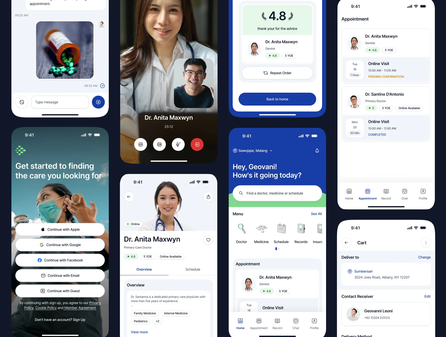 Pacino - Telemedince App UI Kit 6