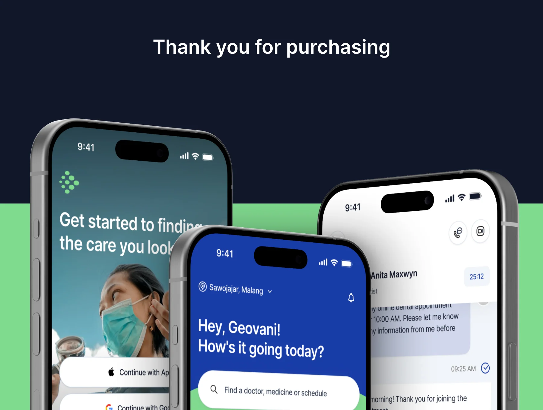 Pacino - Telemedince App UI Kit 8