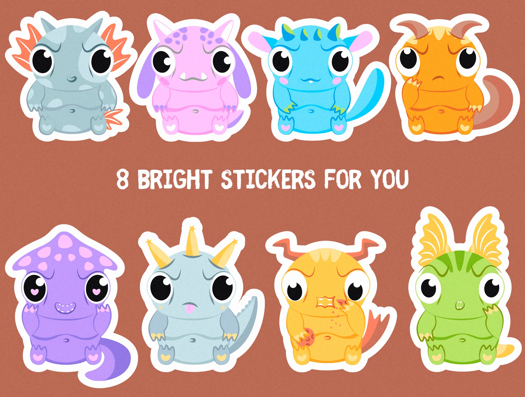 Pack Of Little Monsters 6