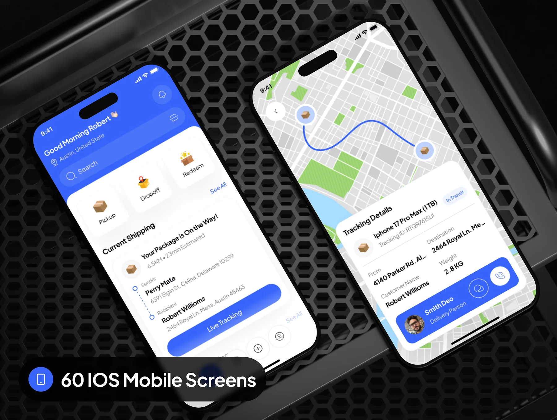 Packo - Parcel Delivery App UI Kit 9