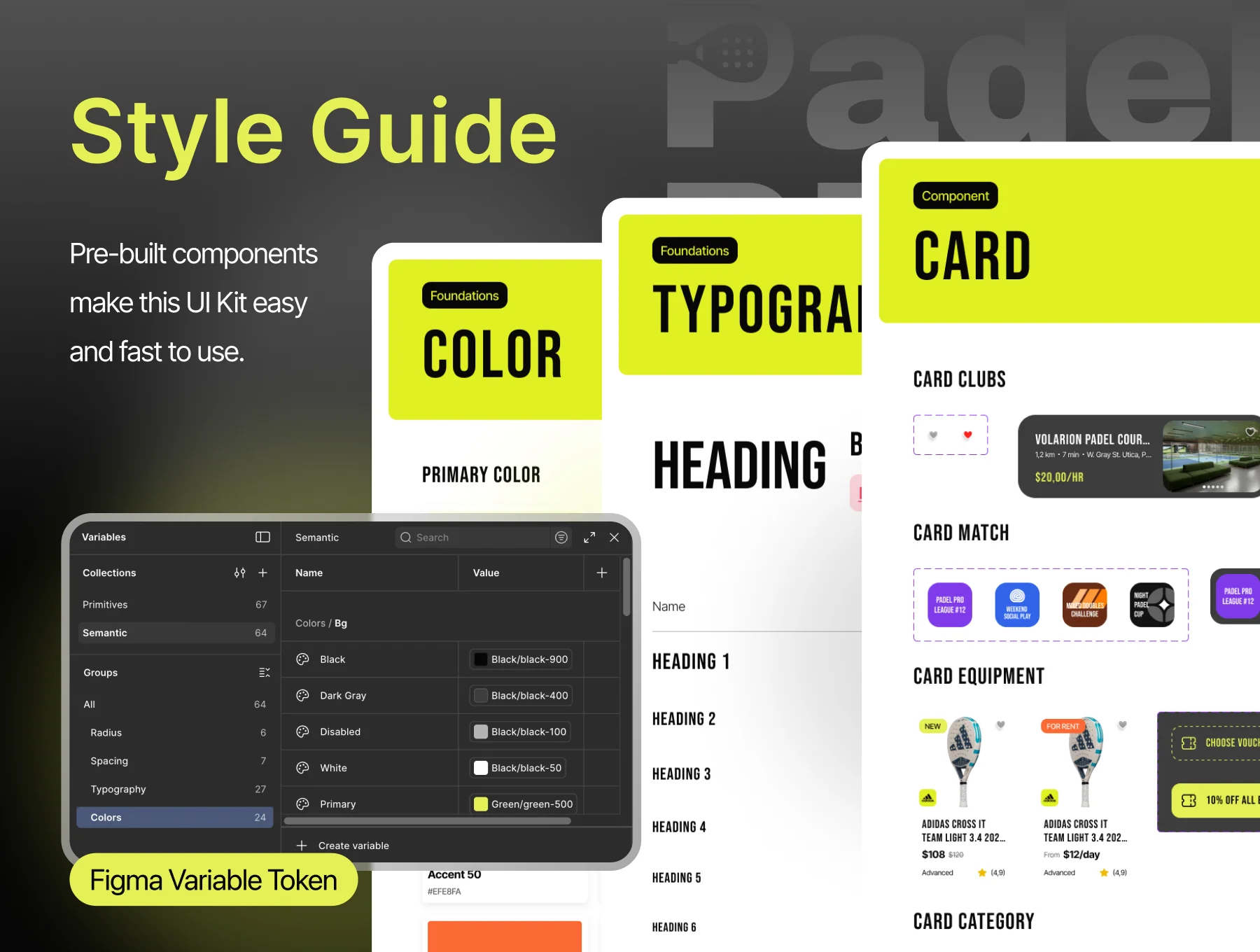 Padel Pro - Padel Booking & Shopping App UI Kit 4